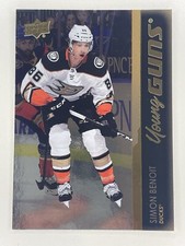 🍁 2021-22 Upper Deck Simon Benoit Silver Foil Young Guns #228 Maple Leafs