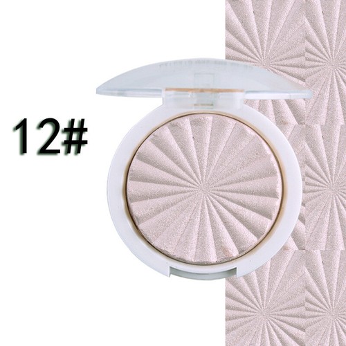 Cosmetic Pearl Velvet High Gloss Face Contour Bronzer Highlighter Baked Powder - Picture 11 of 18