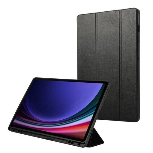 Case Leather Shockproof Flip Fold Cover For Samsung Galaxy Tab S9 FE+ S9+ 12.4" - Picture 21 of 58