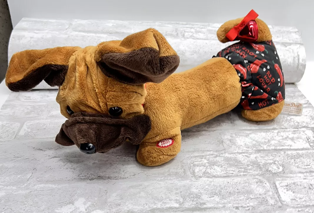 Singing stuffed clearance dog