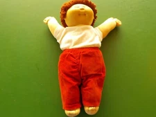 Vintage Cabbage Patch Kids Baby Doll Red Hair Brown Eyes 16"1983 (MB Tub)