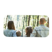 PERSONALISED FRIDGE MAGNETS MDF Borderless Photo Text Magnets Print GIFT Custom