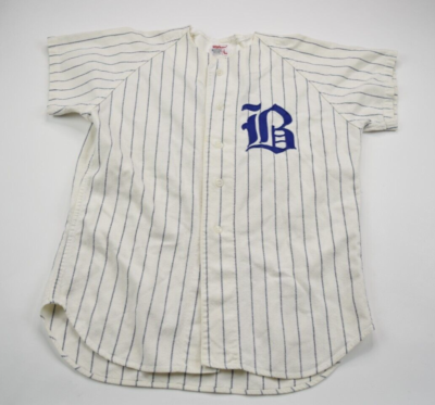 50s 60s ビンテージ Baseball ジャージ Vintage Wilson Mens Large Baseball Jersey Pants White Blue