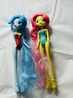 Hasbro My Little Pony Equestria Girls Doll Lot of 2 Shutterfly Rainbow Dash