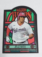 2021 Topps Gallery of Heroes - Juan Soto #GOH-3 Die- Cut Nationals
