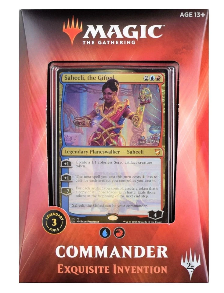 2018 Magic the Gathering MTG Commander Set of 4 Factory Sealed Decks - ENGLISH - Image 3 of 4