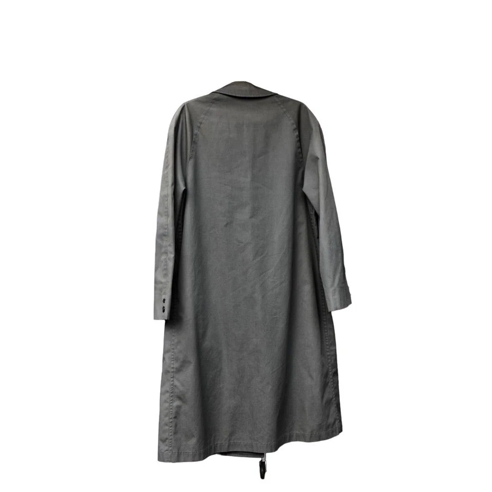 Gabardina vintage para mujer Misty Harbor verde oliva M 6P Foto 3 de 4