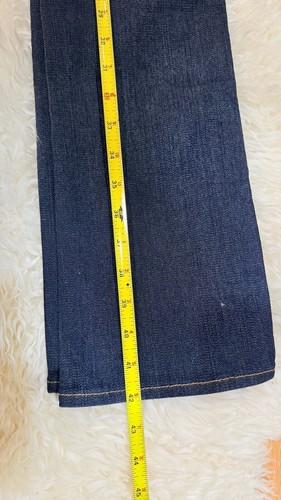 True Religion Women's Size 24 RN#112790 CA#67414 Dark Wash Blue Straight Jeans - Picture 10 of 10