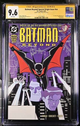 Batman Beyond Special Origin Issue #nn CGC SS 9.6 Signed Will Friedle - 第 1/2 張圖片