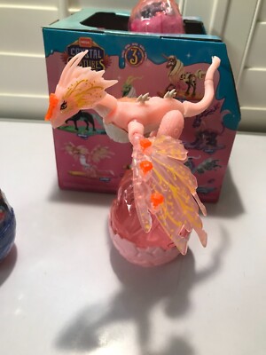 Mattel Mega Crystal Creatures BLUSHWING DRAGON SERIES 3 NEW SEALED EGG