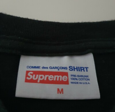 SS12 Supreme x Comme Des Garcons CDG Box Logo Polka Dot Tee SS12 Supreme x Comme Des Garcons CDG Box Logo Polka Dot Tee