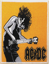 AC/DC ACDC Rock Music Applique Embroidered Iron on Patch