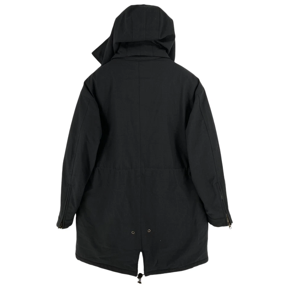 RRP 450€ Chevignon Hombre Azul Marino Acolchado Capucha Chaqueta Parka Talla XL - Imagen 3 de 4