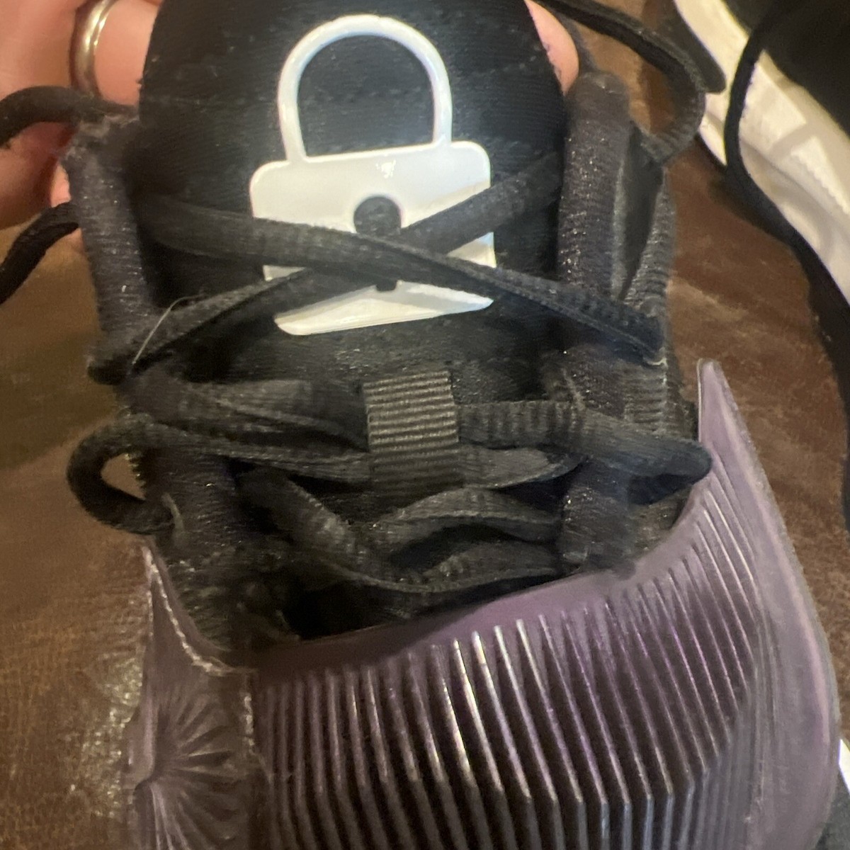 Nike Zoom Freak 3 PROJECT 34 LOCK KEY Black White Purple 9 DA0694