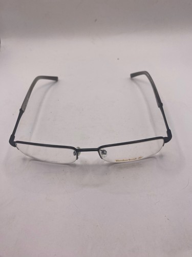 TIMBERLAND EYEGLASSES FRAMES ONLY NEW TB1117 GRAY HALF RIM 54-19-140 - Picture 4 of 8