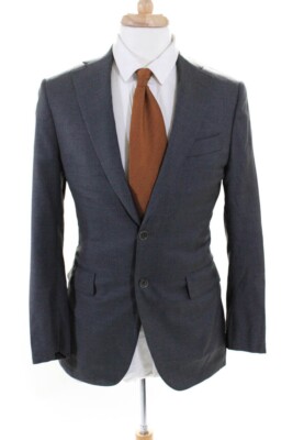 RRP 1695$ Scuderi Grey Blazer Size 38R / 48 IT - Canali Zegna Corneliani
