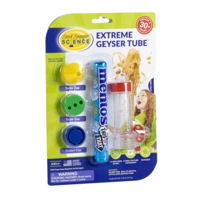Steve Spangler Science Extreme Geyser Tube Experiment, 1 Tube & 3 Additional