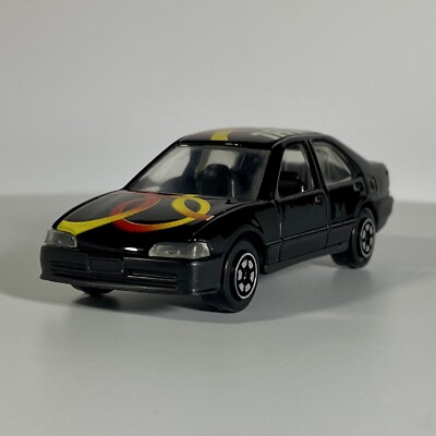 1／18ミニカ−  8台 Yatming #818 Honda Civic 1:64 Diecast Diorama Model Car Black | eBay