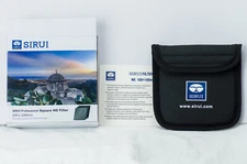Sirui ND64 1.8 (6 Stops) 100mm Ultra Slim S-Pro Neutral Density Square Filter