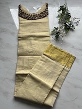 Kurti Kerala Onam Ladies Kasavu Churidar Top  Kurta size L