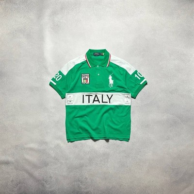 Polo by Ralph Lauren Chief Keef着用ポロシャツ L A “Chief Keef polo” refers to Polo Ralph Lauren shirts with the