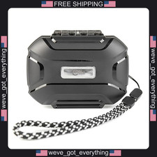 1 Count Hard Shell Earbud Case with Detachable Nylon Rope