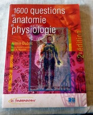 Livre : 1600 questions en anatomie et physiologie