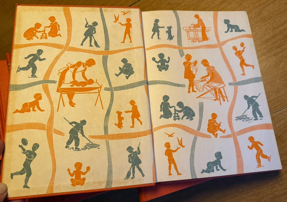 CHILDCRAFT 1954 Complete Set of 15 Volumes Hardcover Books Set Vintage - Image 3 of 4