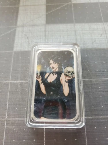 Bullion Baddies - Mortuary Michelle - NICE - 200 Limited Mintage - 1oz Silver