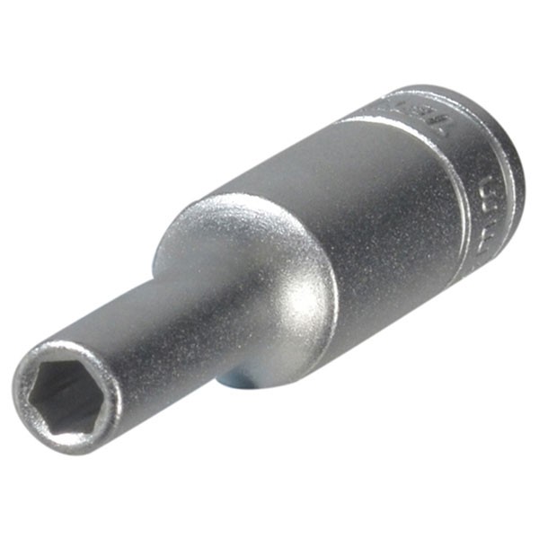 Teng Hexagon Socket Deep 6 Point Regular 1/4in Drive 8mm