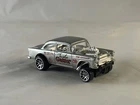 Hot Wheels 1955 Chevy Bel Air Gasser 2025 ZAMAC 80th Anniversary Unpainted MM5s