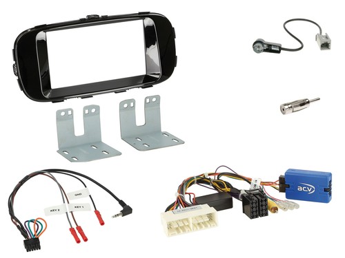 JVC USB Bluetooth Lenkrad DAB 2DIN Autoradio für Kia Soul 2016-2019 piano - Bild 3 von 11