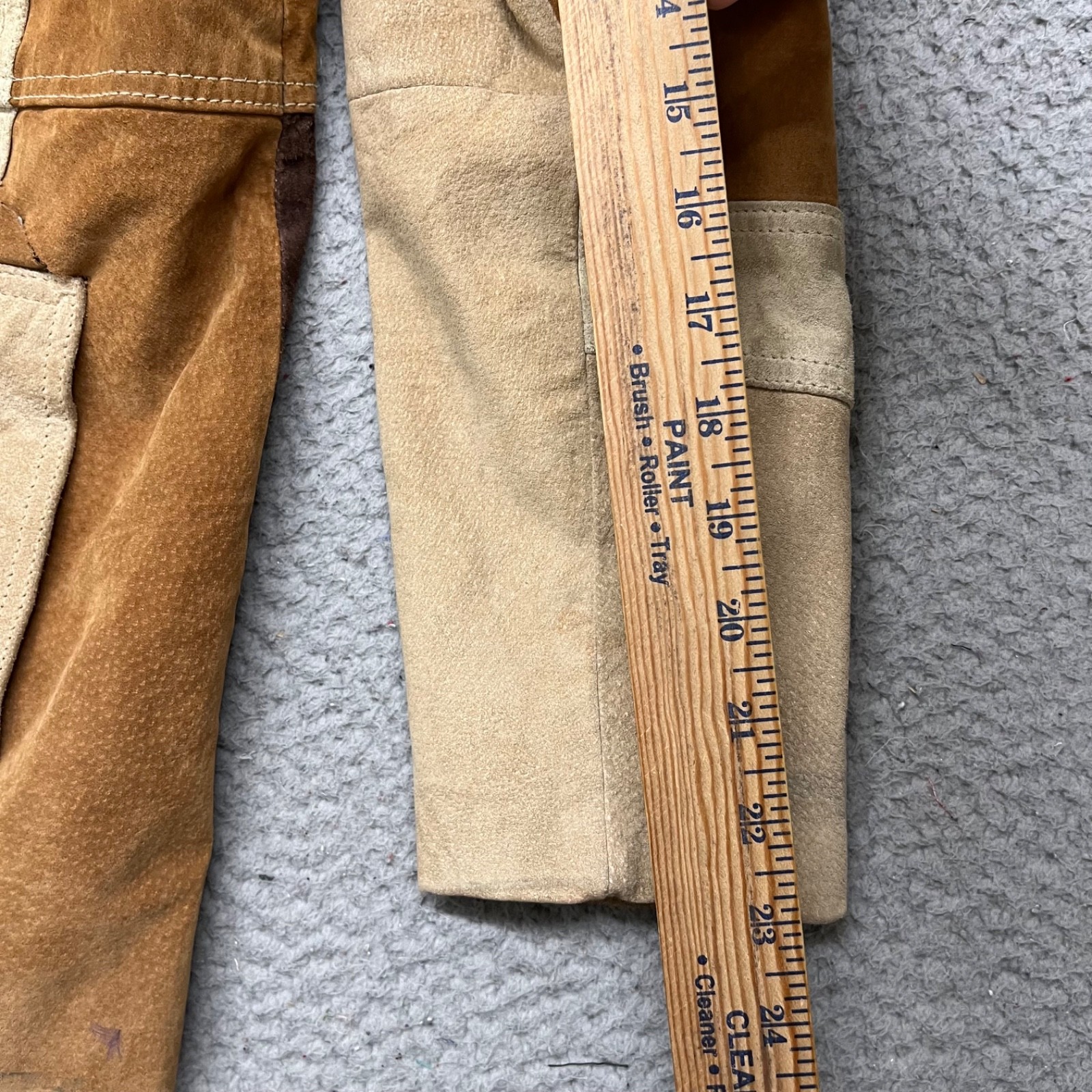 Carolina Colours Leather Patchwork Jacket Womens … - image 6