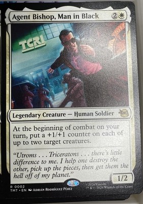 Agent Bishop, Man in Black 2 Teenage Mutant Ninja Turtles (TMT) MTG engl.
