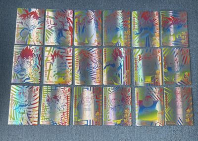 Dragon Heros SC-LR COMPLETE SET 1-18 Rainbow Foil
