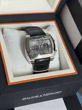 Vintage Baume & Mercier Hampton City Chronograph 65430 Men’s Automatic Watch