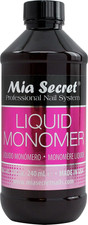 Mia Secret 8 Oz / 240Ml LIQUID MONOMER PROFESSIONAL ACRYLIC NAIL SYSTEM