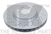2X Bremsscheibe NK 3133117 FüR CLK S203 Mercedes W203 SLK Klasse Model C209 R171