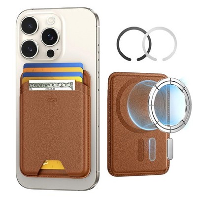for MagSafe Wallet, 5 Card Holder with RFID Blocking, MagSafe Sticker Include...