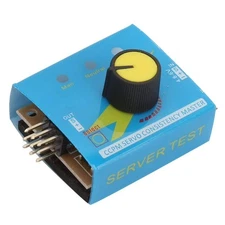 RC Servo Tester Test Power Controls Servo Motors or ESC Tester 3CH ECS