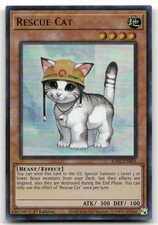 Rescue Cat [Ultra Rare] RA02-EN001 Prices | YuGiOh 25th