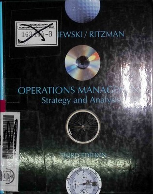 Operations management. Strategy and analysis. Krajewski, Lee J. and Larry P. Rit