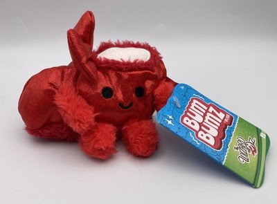 Bumbumz Wizard of Oz Dorothy's RUBY SLIPPERS 4.5'' Bum Bumz Plush NWT