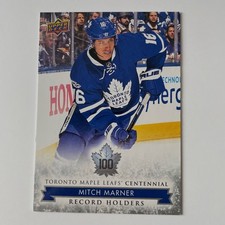 2017 Upper Deck Toronto Centennial #148 Mitch Marner Record Holders