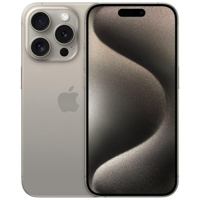 Apple iPhone 15 Pro Max - 256 GB - Natural Titanium - Unlocked - Fair Condition