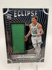 BAYLOR SCHEIERMAN 2024-25 OBSIDIAN ECLIPSE ROOKIE PATCH RC /249.
