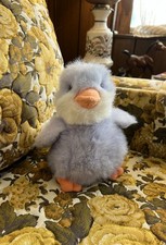 Russ Berrie Waddles The Duck Purple Lavender Chick Plush Fluffy Adorable