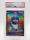 JAXSON DART 2025 PANINI PRIZM ROOKIE PIGSKIN GIANTS RC /180 PSA 9 Q6633