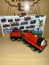 BRIO JAMES  THOMAS FRIENDS TRAIN WOODEN RAILWAY  1996/97  PLAYWORN