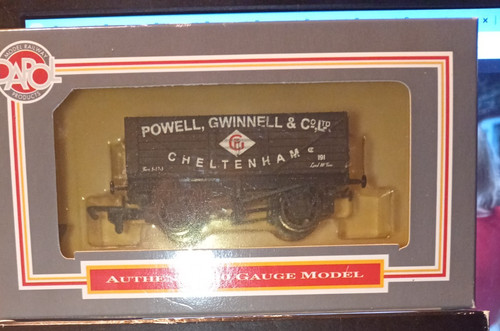 DAPOL POWELL GWINNELL CHELTENHAM 7 PLANK WAGON 1121 LIMITED EDITION & boxed | Zustand: New